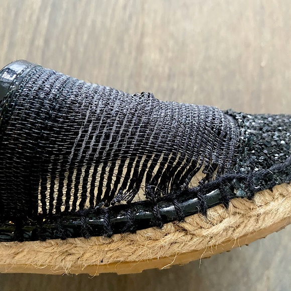 Jimmy Choo Glitter Toe Espadrilles - Picture 7 of 8